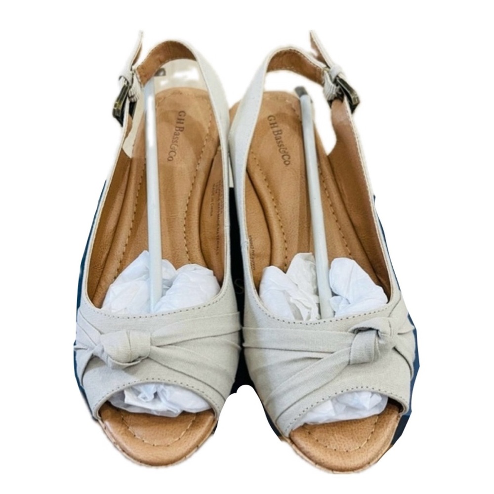 Sz.6.5-G.H. BASS & CO. SLIP On Sandals